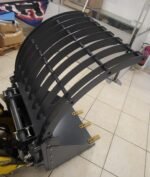 Godet crocodile 85 cm multifonction pour tracteur, télescopique et chargeur