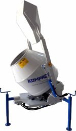 Bétonnière auto-chargeuse 250L pour chenillard K65 – Malaxage continu et déversement précis – Image 5