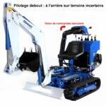 Mini pelle profondeur 140 cm pour K65 vigne – Image 3