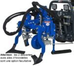 Bâti 40 cm avec inter-ceps à retrait hydraulique