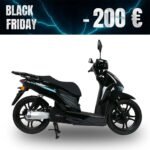 Scooter électrique EasyWatts E-Coral 125 – Grandes roues 16”, 90 km/h, autonomie jusqu’à 130 km