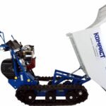 K40 Brouette à chenilles Honda GX200 Basculement hydraulique