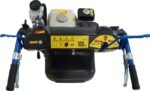 K40 Brouette à chenilles Honda GX200 Basculement hydraulique – Image 4