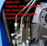 K65 V2 Transporteur à chenilles Honda 9 ou 13 cv charge 700 kg – Image 7