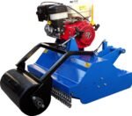 Broyeur à sarments et herbes 60 cm pour le chenillard viticole K65 Vigne – Moteur Honda GX390, fléaux, rouleau acier