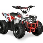 Quad Électrique Enfant HY100EV 1000W Lithium 48V Amovible – 2 Vitesses, Marche Arrière, Freins à Disque, LED