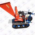 Ensemble broyeur de végétaux Caravaggi BIO 90 broyage 7 cm + Brouette à chenilles K40