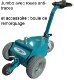 Jumbo Tractor : Tracteur pousseur, tire containers électrique – Image 13