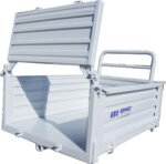 Plateau à ridelles basculantes pour K80 – Image 2