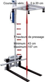 Presse à ruches hydraulique pour Mât et Bras – Image 2