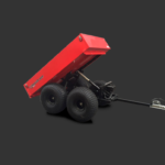 Remorque basculement électrique pour quad URIDE – 750 kg