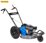 Tondeuse débroussailleuse à roues STAUB SDM 487 – 3 roues – Largeur 45 cm – Moteur 170 cm³ – Pour herbes hautes non ligneuses