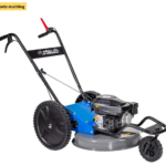 Tondeuse débroussailleuse à roues STAUB SDM 487 – 3 roues – Largeur 45 cm – Moteur 170 cm³ – Pour herbes hautes non ligneuses