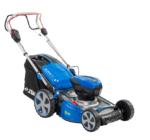 Tondeuse à gazon à batterie tractée Staub SI 500 T – moteur 1250 W, carter acier, coupe 46 cm – Idéale pelouse jusqu’à 500 m²