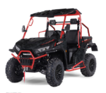 Jobber SSV Trooper 650cc 2025 – Direction assistée, moteur 585cc, design sportif noir carbone & rouge