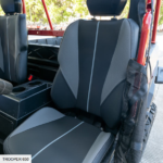 Jobber SSV Trooper 650cc 2025 – Direction assistée, moteur 585cc, design sportif noir carbone & rouge – Image 2